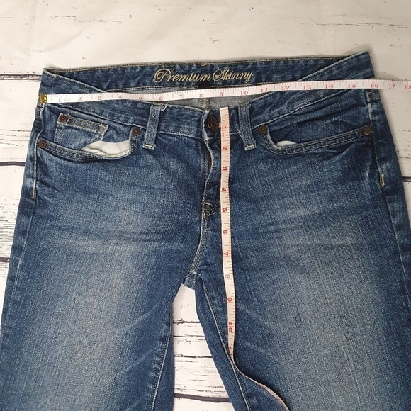 GAP 1969 Premium Skinny Washed Jeans Size 8 - Picture 8 of 9
